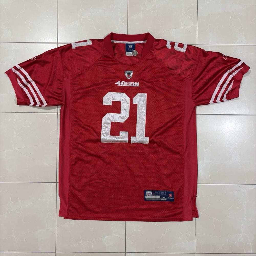 Reebok Frank Gore #21 San Francisco 49ers Jersey Men's Size 50 Legacy Legend